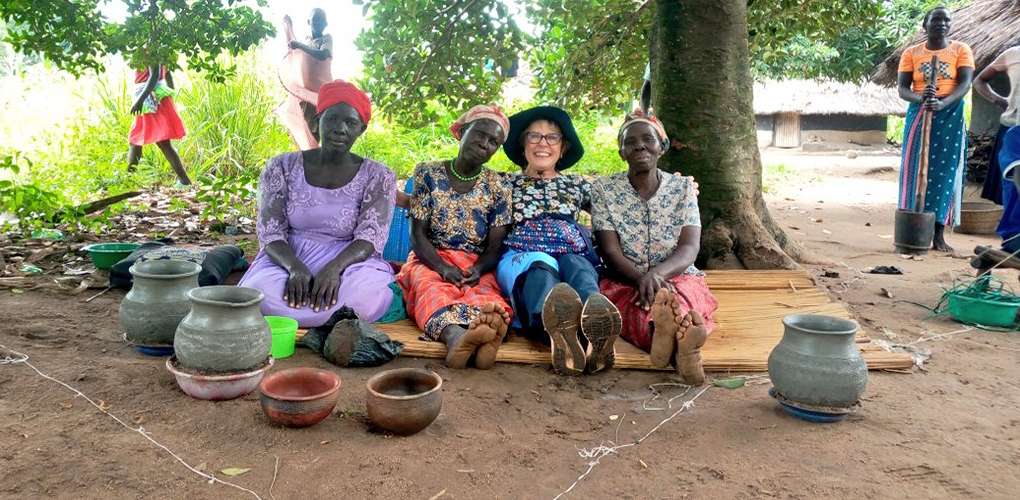 Pottery in Gulu, Northern Uganda with Grime Safaris