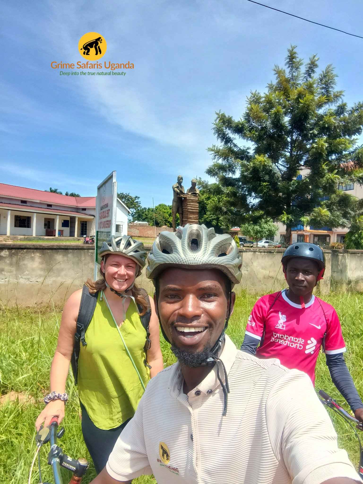 The Peace Monument - Gulu Bicycle Tour with Grime Safaris